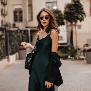 Vestido negro Inspirador